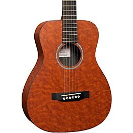 Martin Special Birdseye HPL X Series LX Little Martin Acoustic Guitar Cognac