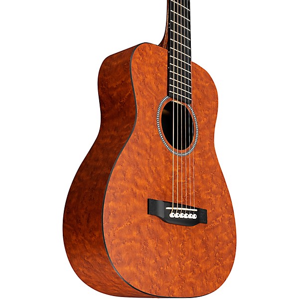 Martin Special Birdseye HPL X Series LX Little Martin Acoustic Guitar Cognac
