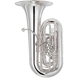 Yamaha YCB-623 Professional Series 5-Valve 4/4 CC Tuba Silver plated Yellow Brass Bell