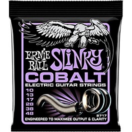 Ernie Ball Cobalt Ultra Slinky Electric Guitar Strings 10-48 Gauge