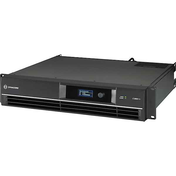 DYNACORD C2800FDi DSP 2 x 1400 With Power Amplifier For Fixed Install Applications