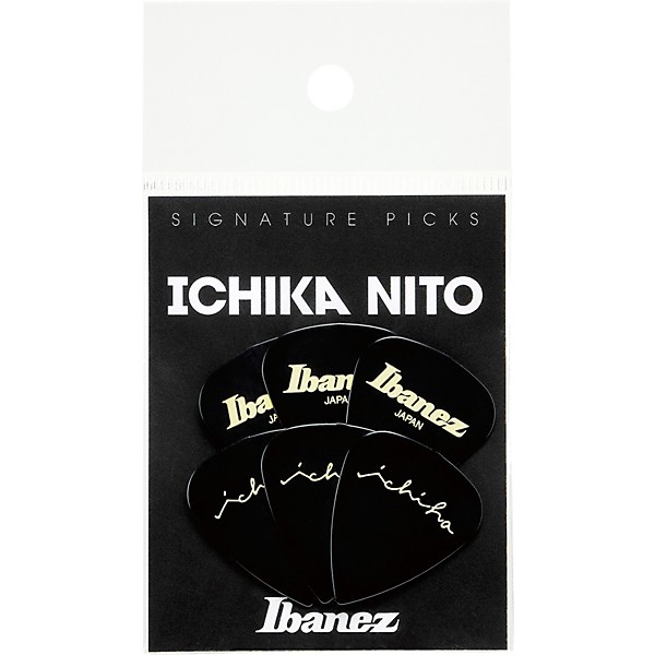 Ibanez Ichika Nito Signature Guitar Picks - Black