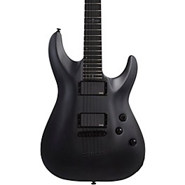 Schecter Guitar Research C-1 Platinum Blackout Electric Guitar Satin Black