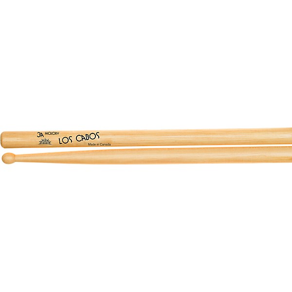 Los Cabos Drumsticks LCDHB Hickory Drumsticks 3A Wood