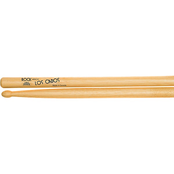 Los Cabos Drumsticks LCDHB Hickory Drumsticks Rock Wood