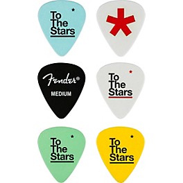 Fender Tom Delonge To The Stars 351 Celluloid Picks