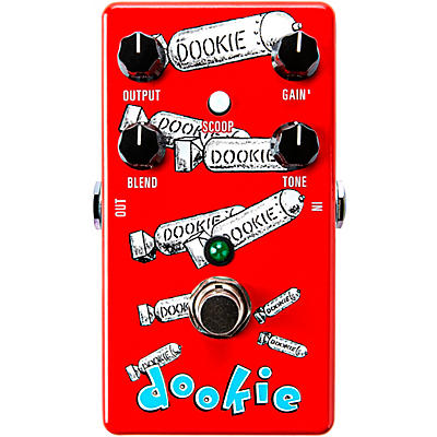 Mxr Dd25v4 Dookie Drive V4 Effects Pedal Red for sale