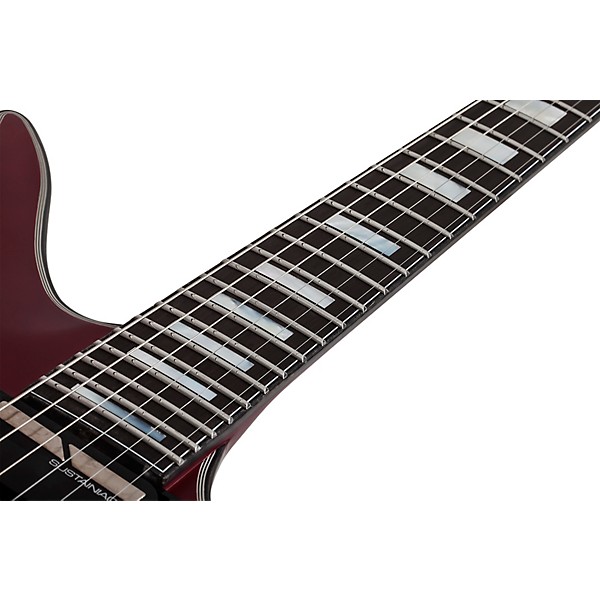 Schecter Guitar Research Avenger FR S Special Edition 6-String Electric Guitar Satin Candy Apple Red
