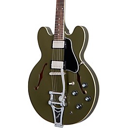 Epiphone ES-335 Bigsby Semi-Hollow Electric Guitar Olive Drab