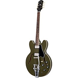 Epiphone ES-335 Bigsby Semi-Hollow Electric Guitar Olive Drab