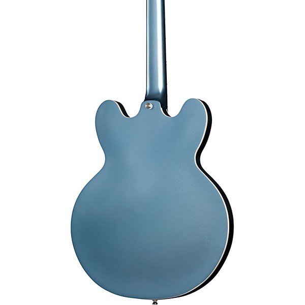 Open Box Epiphone Dave Grohl DG-335 Semi-Hollow Electric Guitar Level 1 Pelham Blue