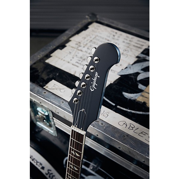 Open Box Epiphone Dave Grohl DG-335 Semi-Hollow Electric Guitar Level 1 Pelham Blue