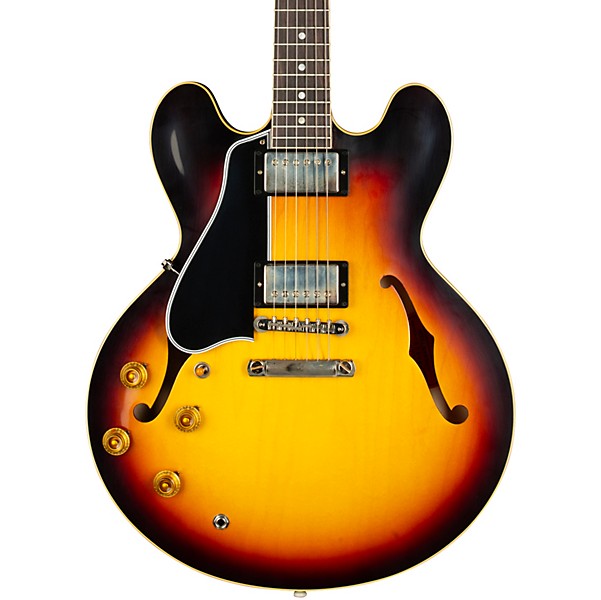 Gibson Custom 1959 ES 335 Reissue VOS Left-Handed Electric Guitar Vintage Burst