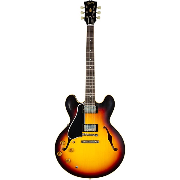 Gibson Custom 1959 ES 335 Reissue VOS Left-Handed Electric Guitar Vintage Burst