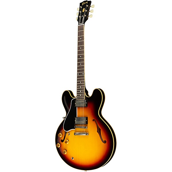 Gibson Custom 1959 ES 335 Reissue VOS Left-Handed Electric Guitar Vintage Burst