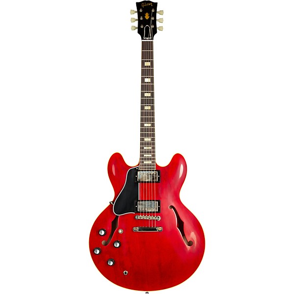 Gibson Custom 1964 ES-335 Reissue VOS Left-Handed Electric Guitar Sixties Cherry