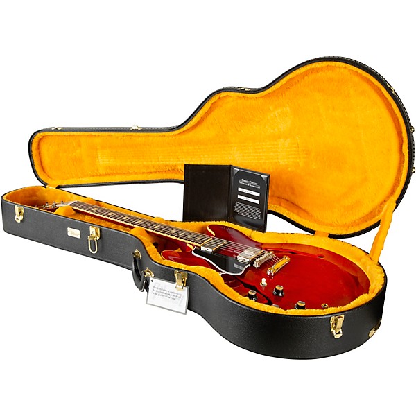 Gibson Custom 1964 ES-335 Reissue VOS Left-Handed Electric Guitar Sixties Cherry