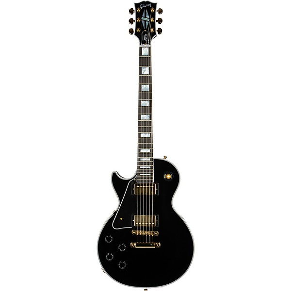 Gibson Custom Les Paul Custom Left-Handed Electric Guitar Ebony