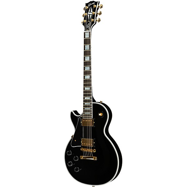 Gibson Custom Les Paul Custom Left-Handed Electric Guitar Ebony