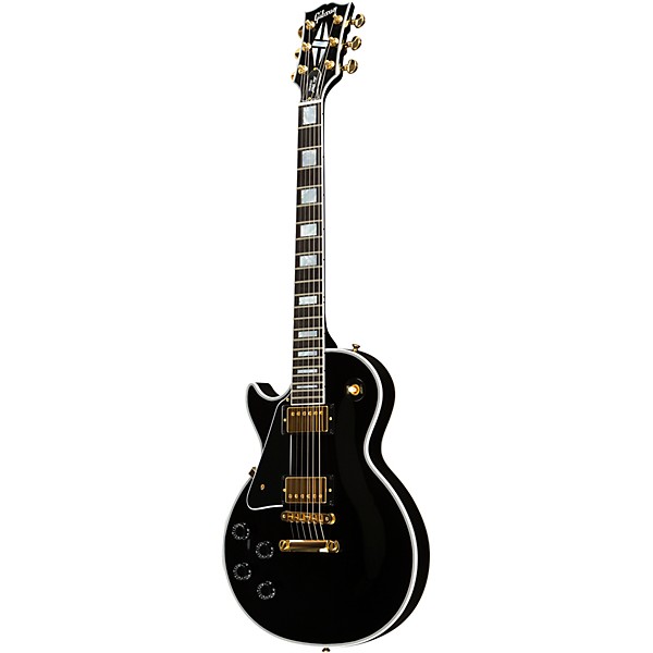 Gibson Custom Les Paul Custom Left-Handed Electric Guitar Ebony