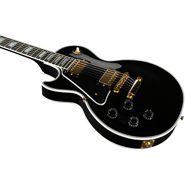 Gibson Custom Les Paul Custom Left-Handed Electric Guitar Ebony