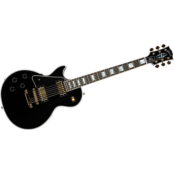 Gibson Custom Les Paul Custom Left-Handed Electric Guitar Ebony