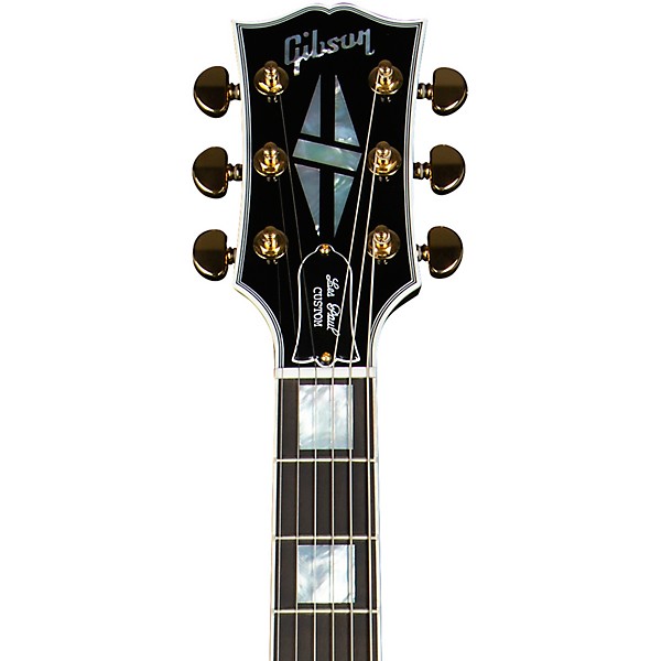 Gibson Custom Les Paul Custom Left-Handed Electric Guitar Ebony