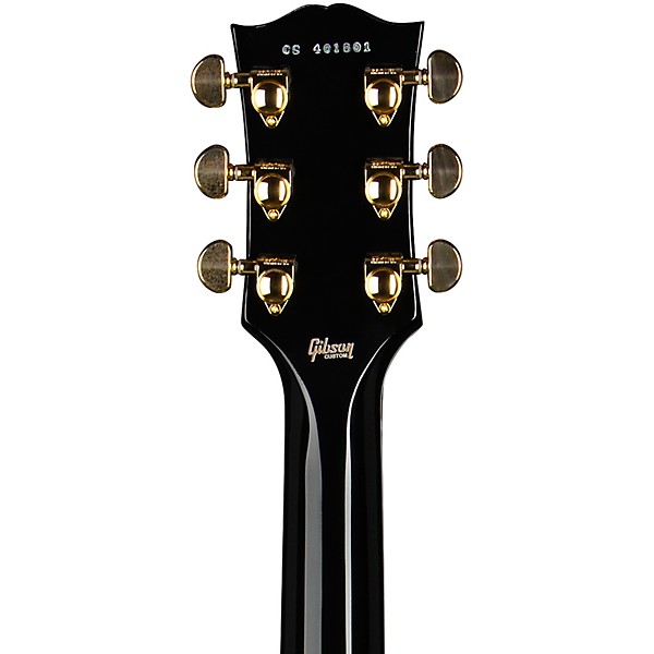 Gibson Custom Les Paul Custom Left-Handed Electric Guitar Ebony