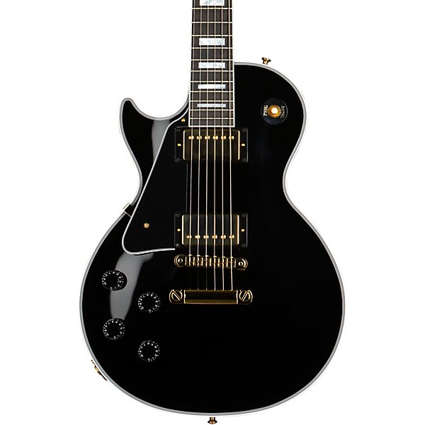 Gibson Custom Les Paul Custom Left-Handed Electric Guitar Ebony