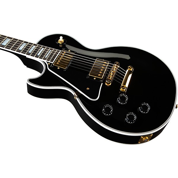 Gibson Custom Les Paul Custom Left-Handed Electric Guitar Ebony