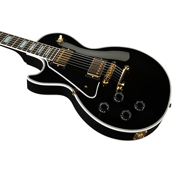 Gibson Custom Les Paul Custom Left-Handed Electric Guitar Ebony