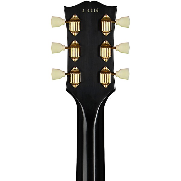 Gibson Custom 1954 Les Paul Custom Reissue VOS Left-Handed Electric Guitar Ebony