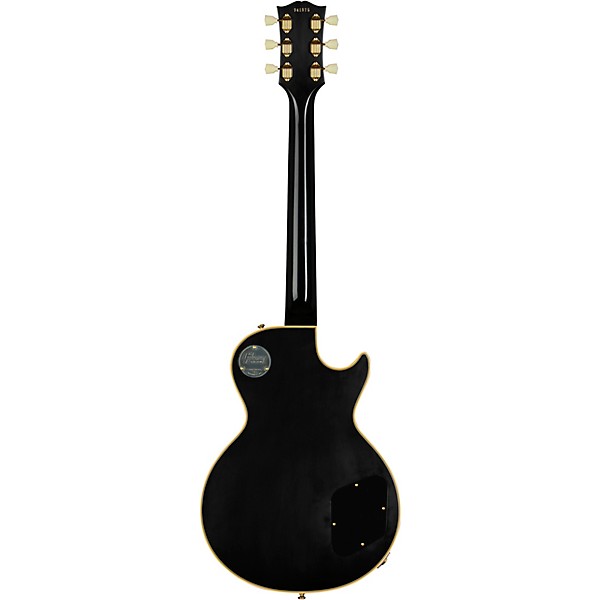 Gibson Custom 1957 Les Paul Custom 3-Pickup Reissue VOS Left-Handed Electric Guitar Ebony