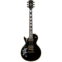 Gibson Custom 1968 Les Paul Custom Reissue Gloss Left-Handed Electric Guitar Ebony