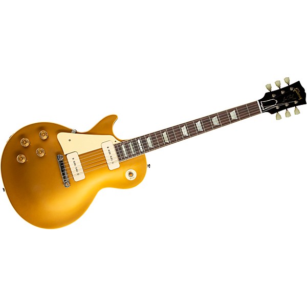 Gibson Custom 1954 Les Paul Standard Goldtop Reissue VOS Left-Handed Electric Guitar Double Gold