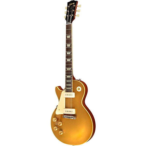 Gibson Custom 1954 Les Paul Standard Goldtop Reissue VOS Left-Handed Electric Guitar Double Gold