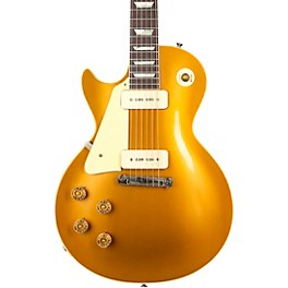 Gibson Custom 1954 Les Paul Standard Goldtop Reissue VOS Left-Handed Electric Guitar Double Gold