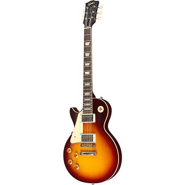 Gibson Custom 1958 Les Paul Standard Reissue VOS Left-Handed Electric Guitar Bourbon Burst