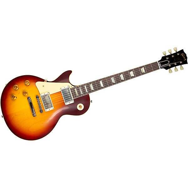 Gibson Custom 1958 Les Paul Standard Reissue VOS Left-Handed Electric Guitar Bourbon Burst