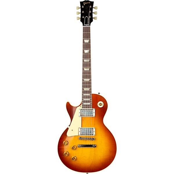 Gibson Custom 1958 Les Paul Standard Reissue VOS Left-Handed Electric Guitar Iced Tea Burst