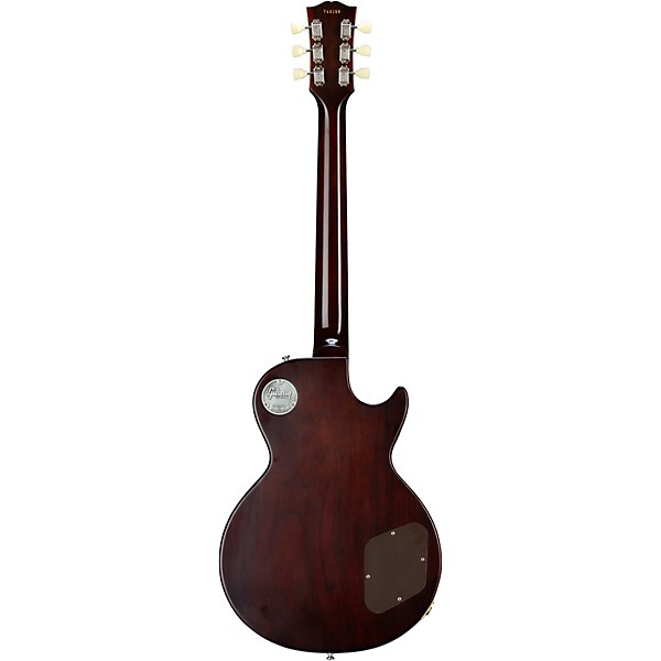 Gibson Custom 1957 Les Paul Standard Goldtop Dark Back Reissue VOS Left-Handed Electric Guitar Double Gold
