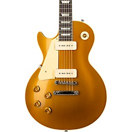 Gibson Custom 1956 Les Paul Standard Goldtop Reissue VOS Left-Handed Electric Guitar Double Gold