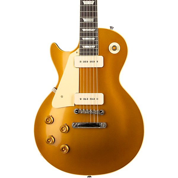 Gibson Custom 1956 Les Paul Standard Goldtop Reissue VOS Left-Handed Electric Guitar Double Gold