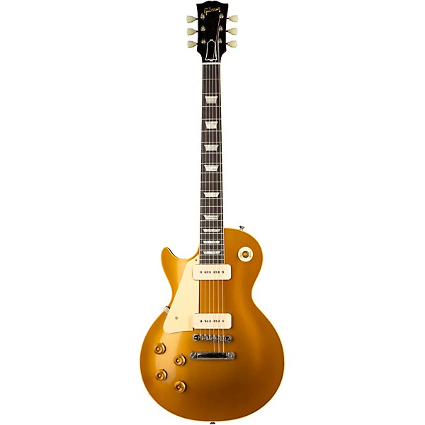 Gibson Custom 1956 Les Paul Standard Goldtop Reissue VOS Left-Handed Electric Guitar Double Gold