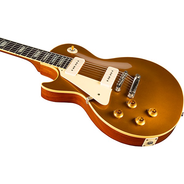 Gibson Custom 1956 Les Paul Standard Goldtop Reissue VOS Left-Handed Electric Guitar Double Gold