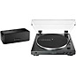 Audio-Technica AT-LP60XSPBT Automatic Wireless Turntable and Speaker System Black thumbnail