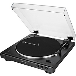 Audio-Technica AT-LP60XSPBT Automatic Wireless Turntable and Speaker System Black