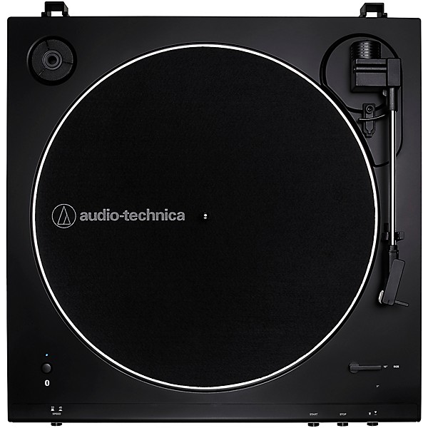 Audio-Technica AT-LP60XSPBT Automatic Wireless Turntable and Speaker System Black