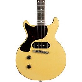 Gibson Custom 1958 Les Paul Junior DC Reissue VOS Left-Handed Electric Guitar TV Yellow