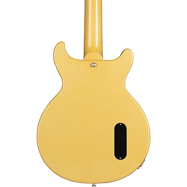 Gibson Custom 1958 Les Paul Junior DC Reissue VOS Left-Handed Electric Guitar TV Yellow